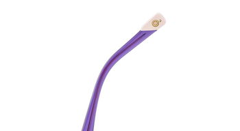 Das Bild zeigt die Korrektionsbrille THEIA PUGR von der Marke Etnia Barcelona in lila